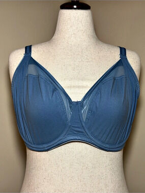 bare Bare Necessities Side Support Bra Underwire B30413 Elemental Blue